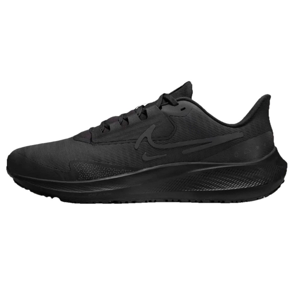 Nike Air Zoom Pegasus 39 Shield Men's Size 13 Black Athletic Shoes DO7625 001